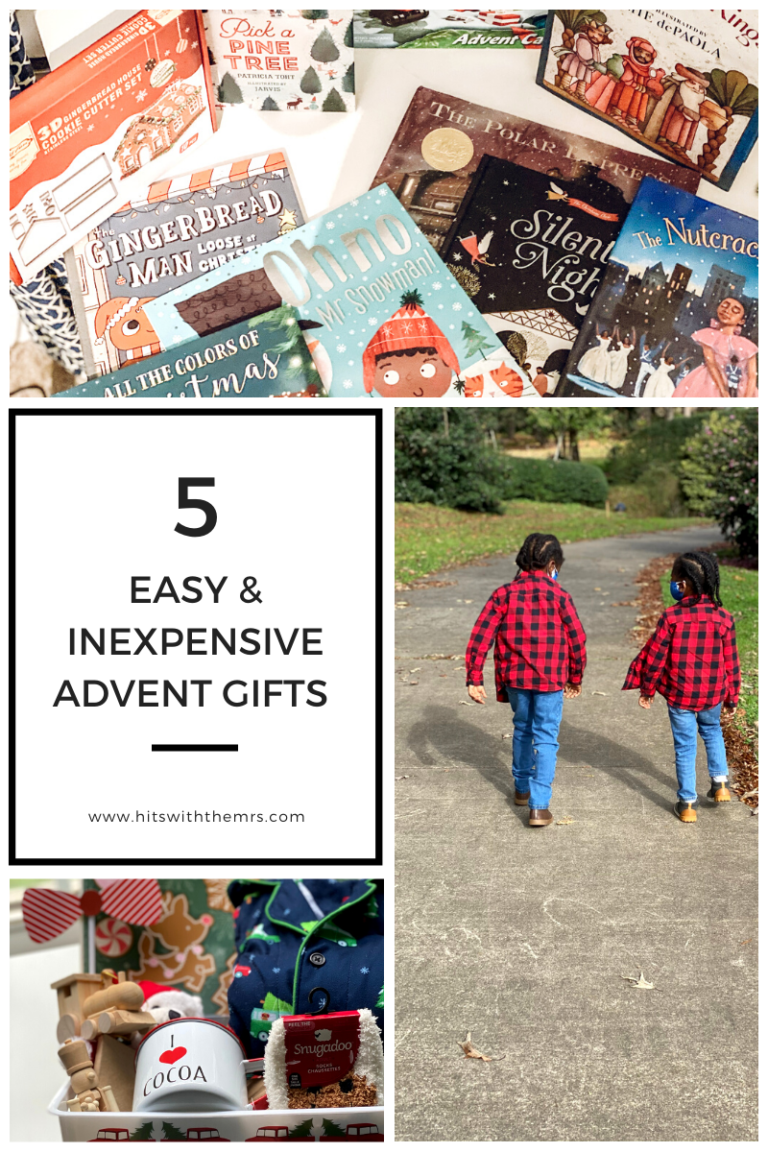 5 Easy & Inexpensive Advent Gift Ideas hitswiththemrs